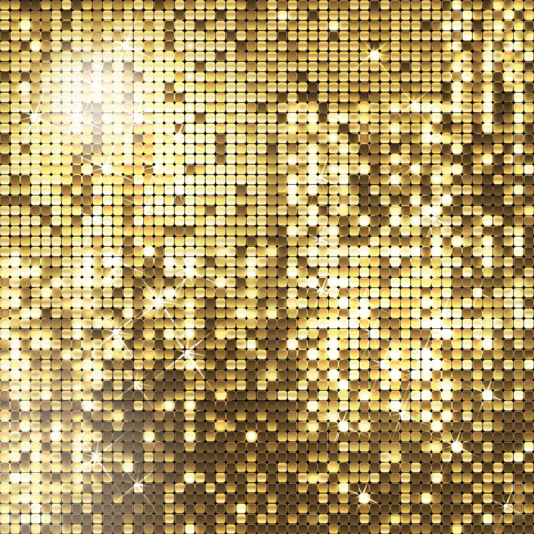gold sequin backdrop