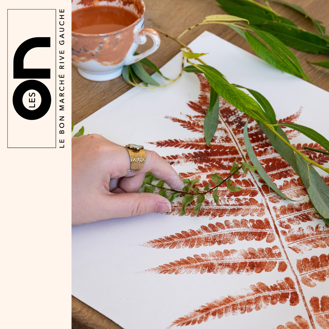 Atelier Parent-Enfant : Impression v&eacute;g&eacute;tale