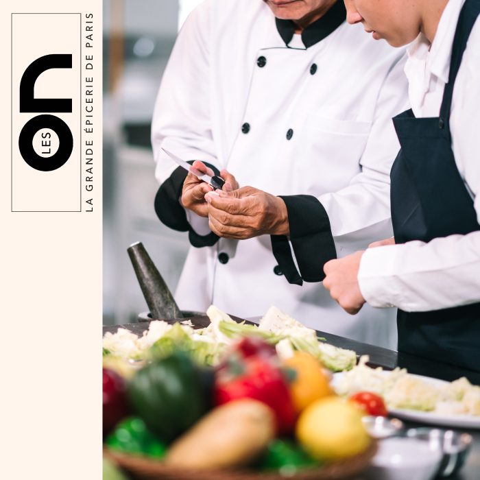 Cours de cuisine avec les experts de La Grande &Eacute;picerie de Paris