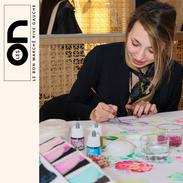 Atelier : Aquarelle avec la Maison Yves Delorme