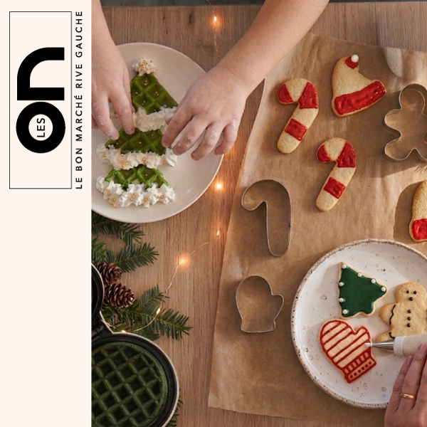 Atelier Parent-Enfant : D&eacute;coration de biscuits et gaufres de No&euml;l avec ScrapCooking