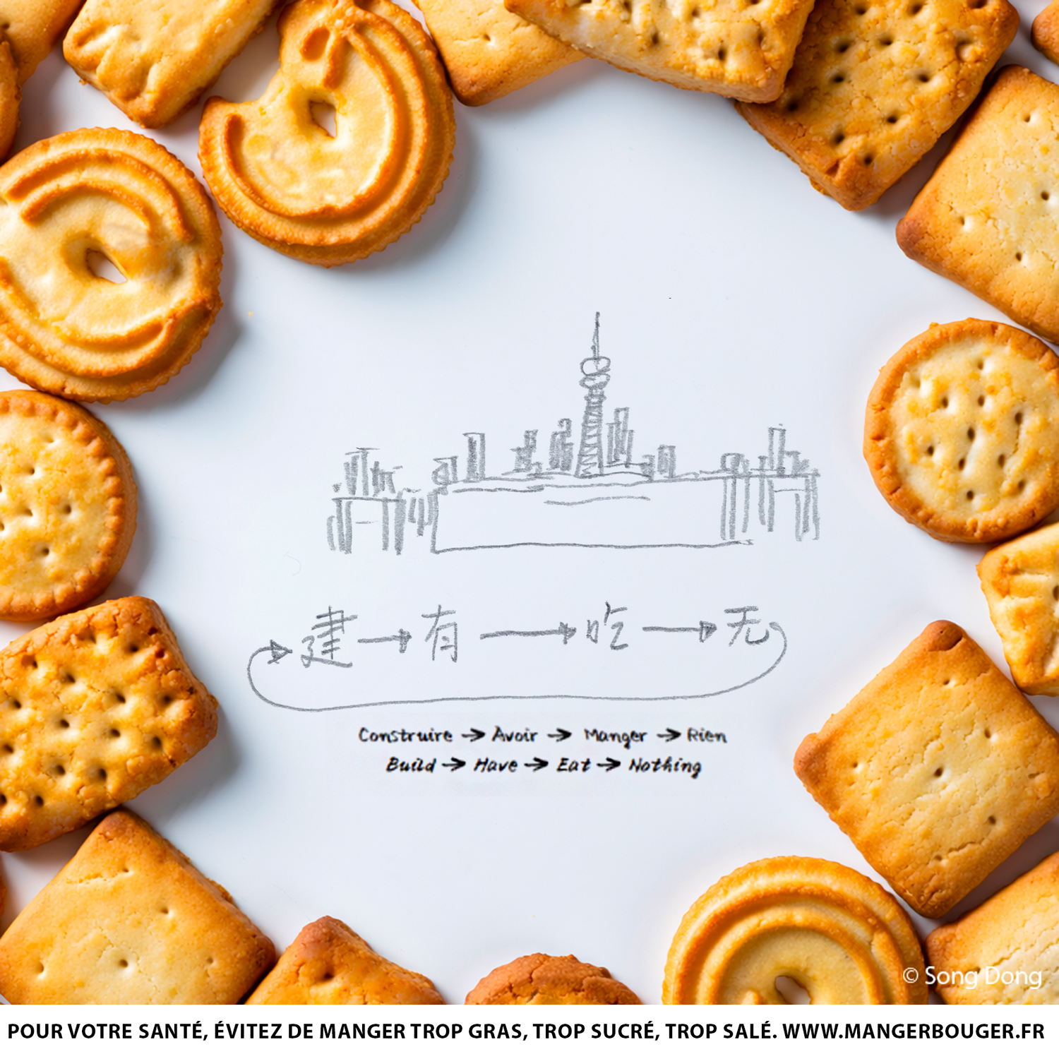 Cr&eacute;ation de &laquo; EATING THE CITY : EVERY DAY IS TOMORROW &raquo; par Song Dong