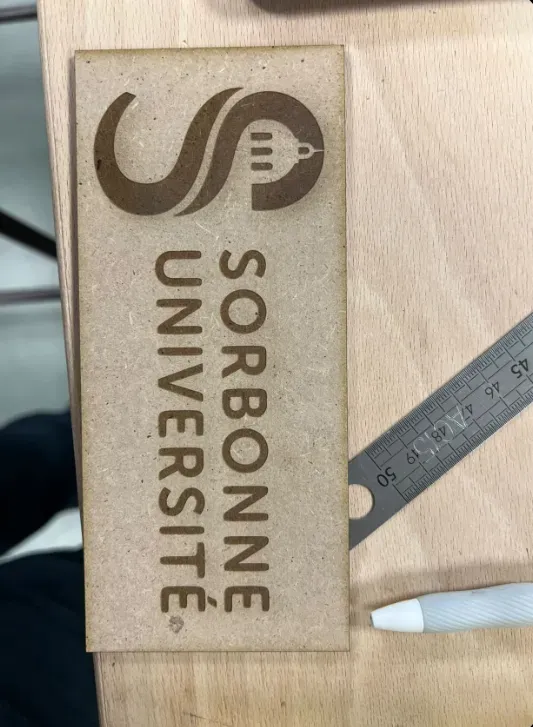 Hey, I made this with a laser cutter! How cool is that? :)