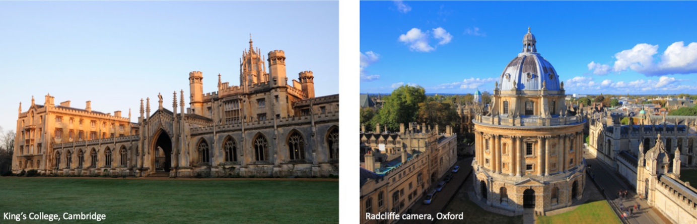 Cambridge or Oxford