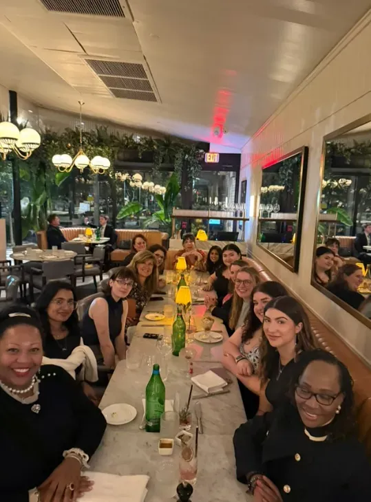 Dîner avec les anciens élèves