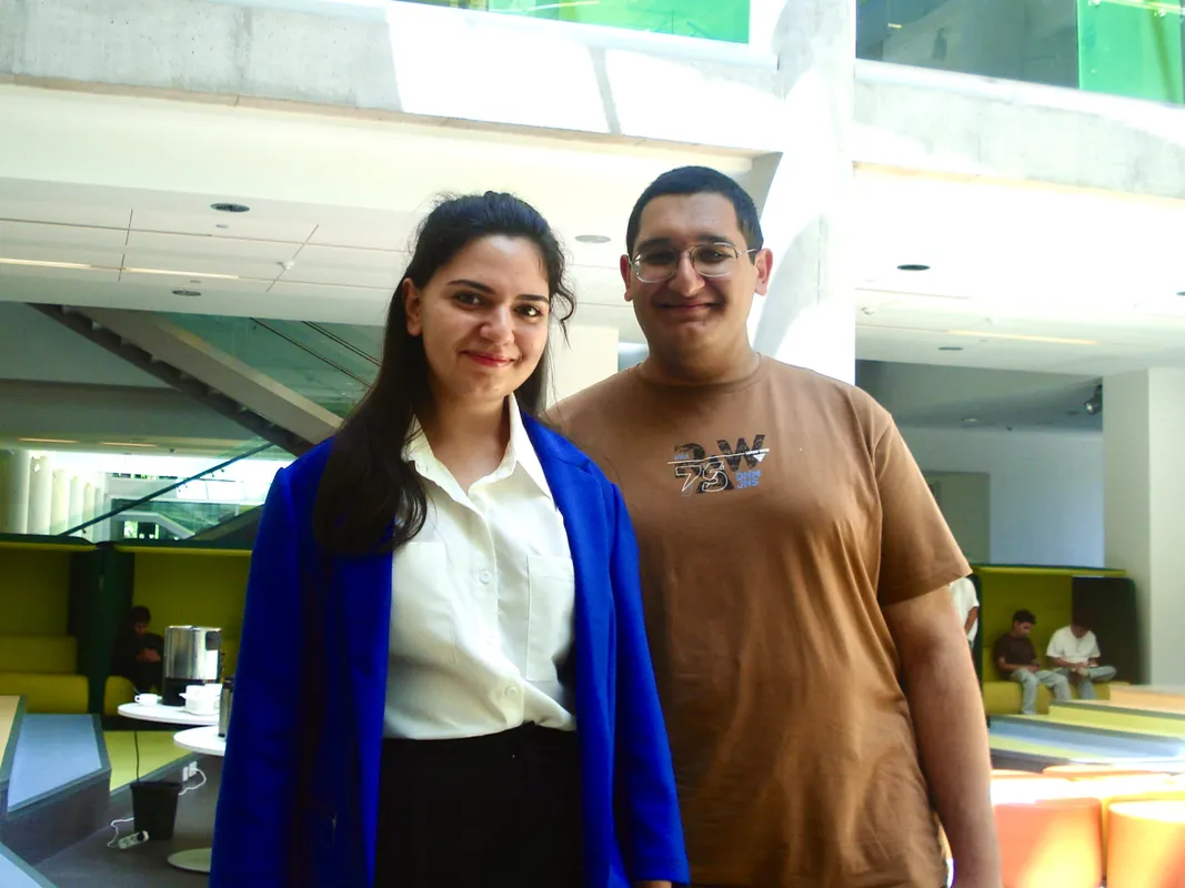 Interviewer and interviewee :)