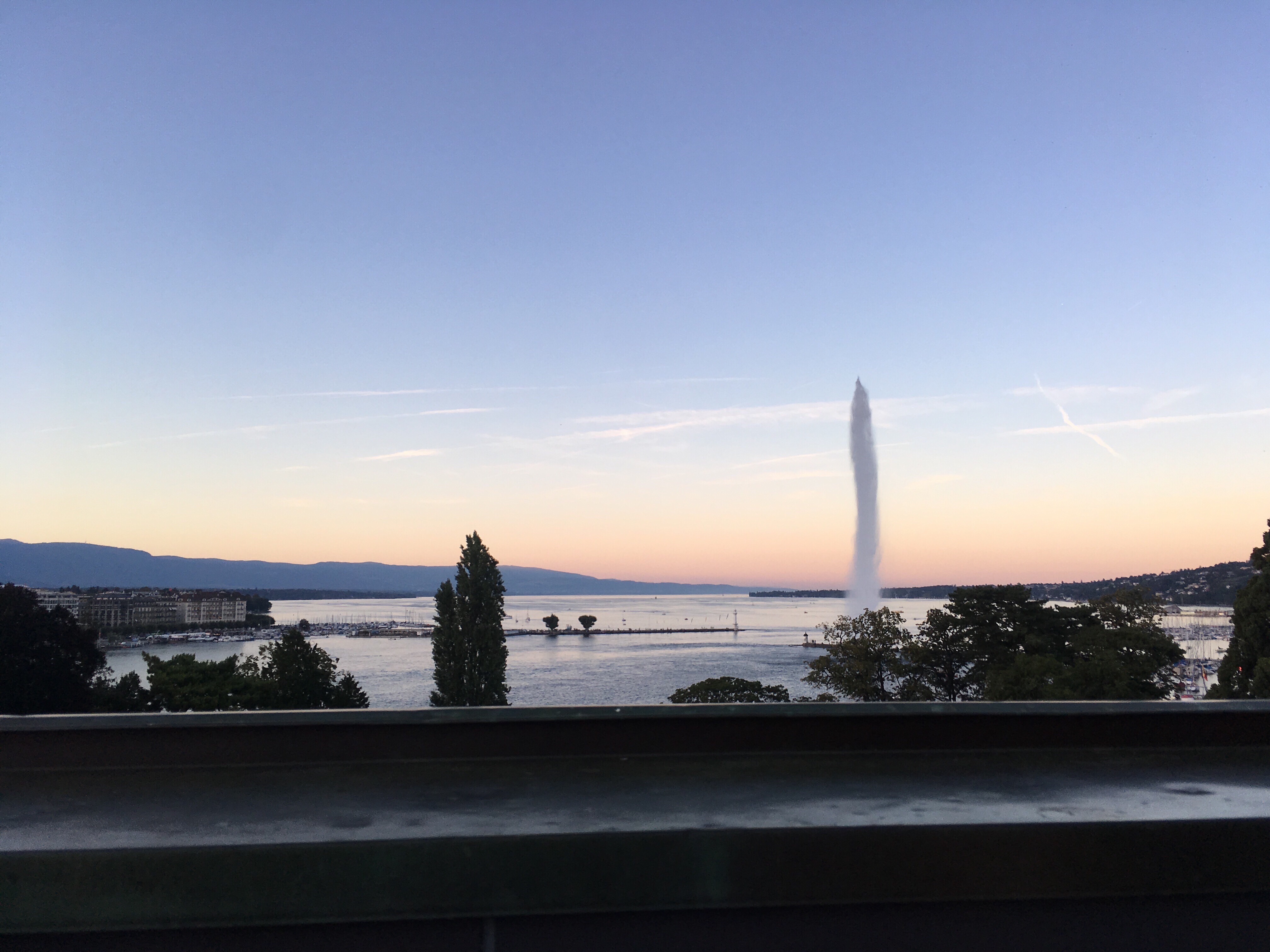 Lake views in Geneva