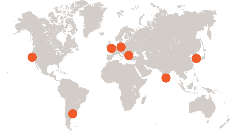 Global locations of Minerva University