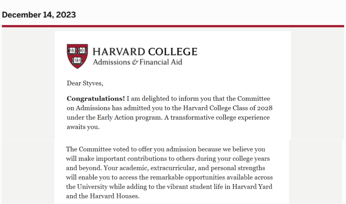  Acceptance Letter