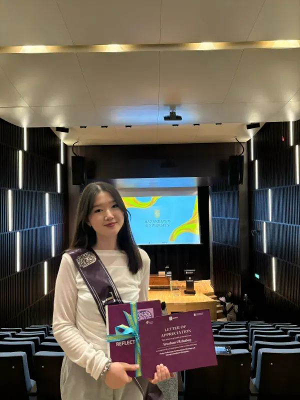 Award ceremony at Nazarbayev University