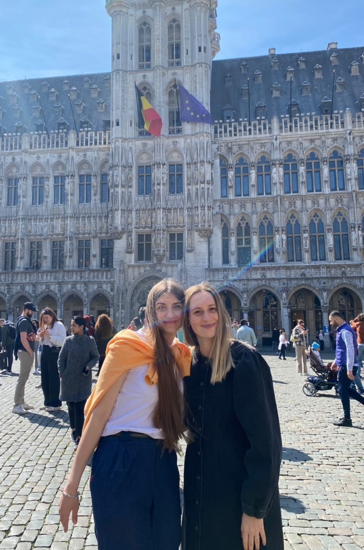 Beautiful Brussels with my friend🇧🇪