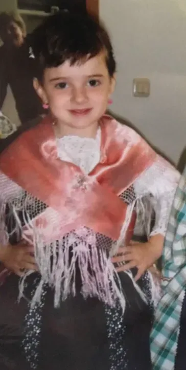 Me wearing a Swabian folk costume, part of the German minority tradition in Romania