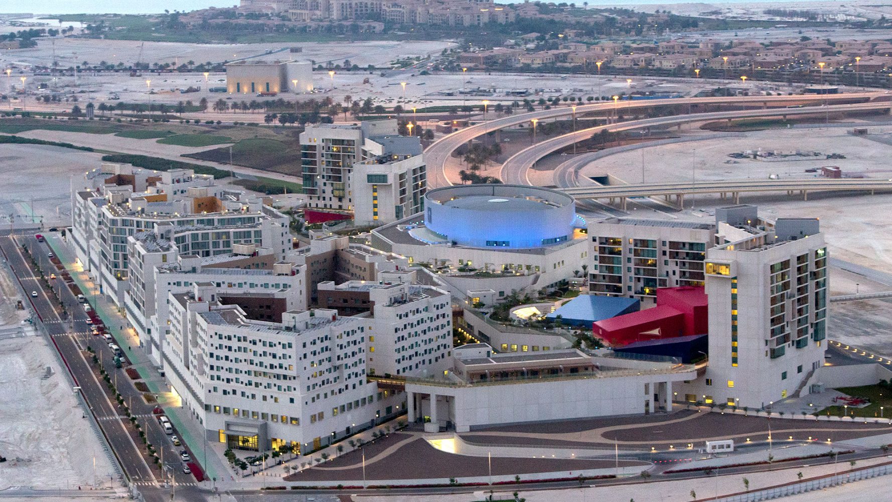 NYUAD campus on Saadiyat Island