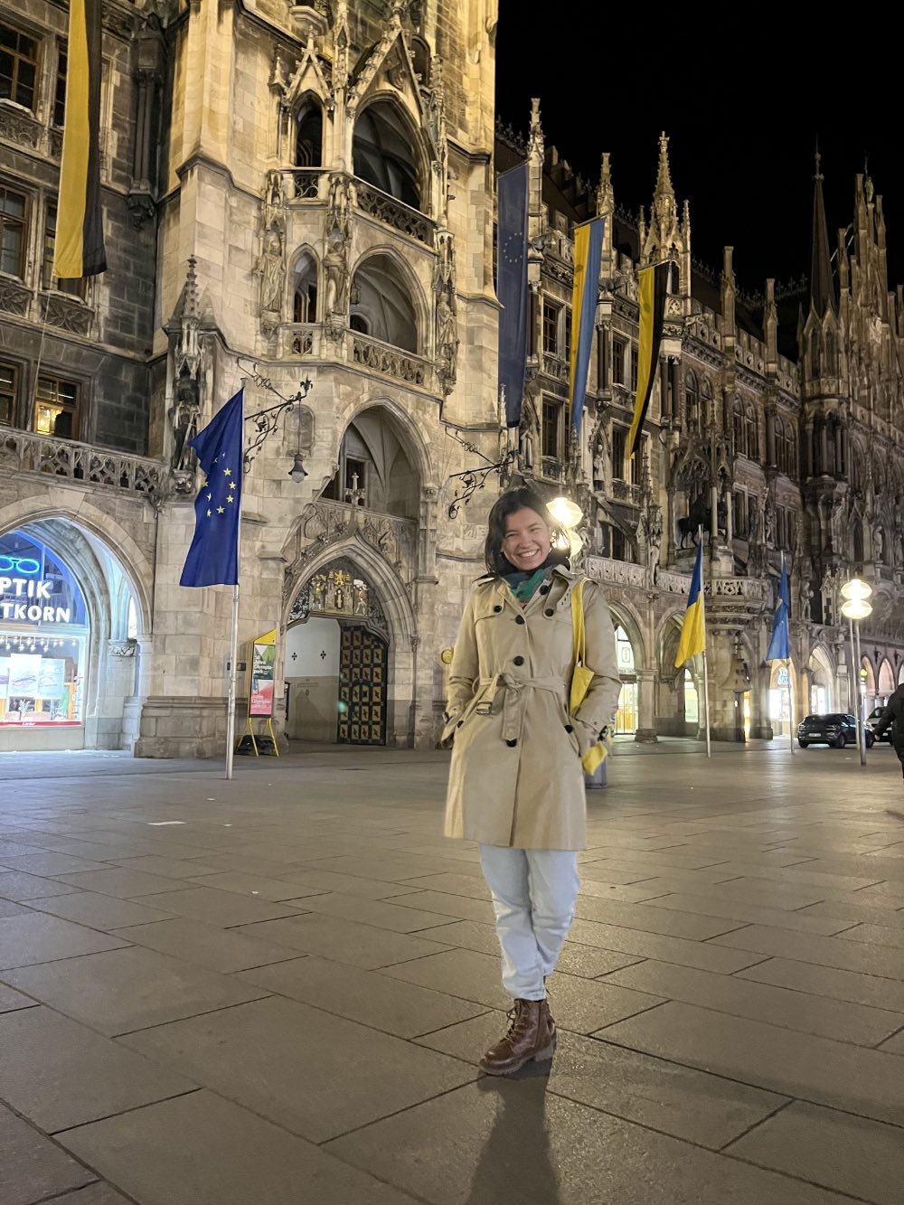 Marienplatz, Munich, March 2022