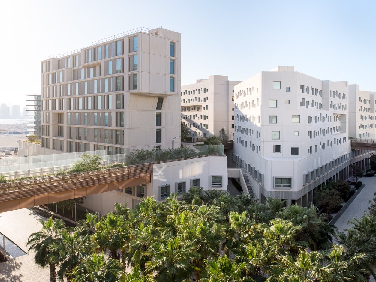 Beautiful NYU Abu Dhabi Campus