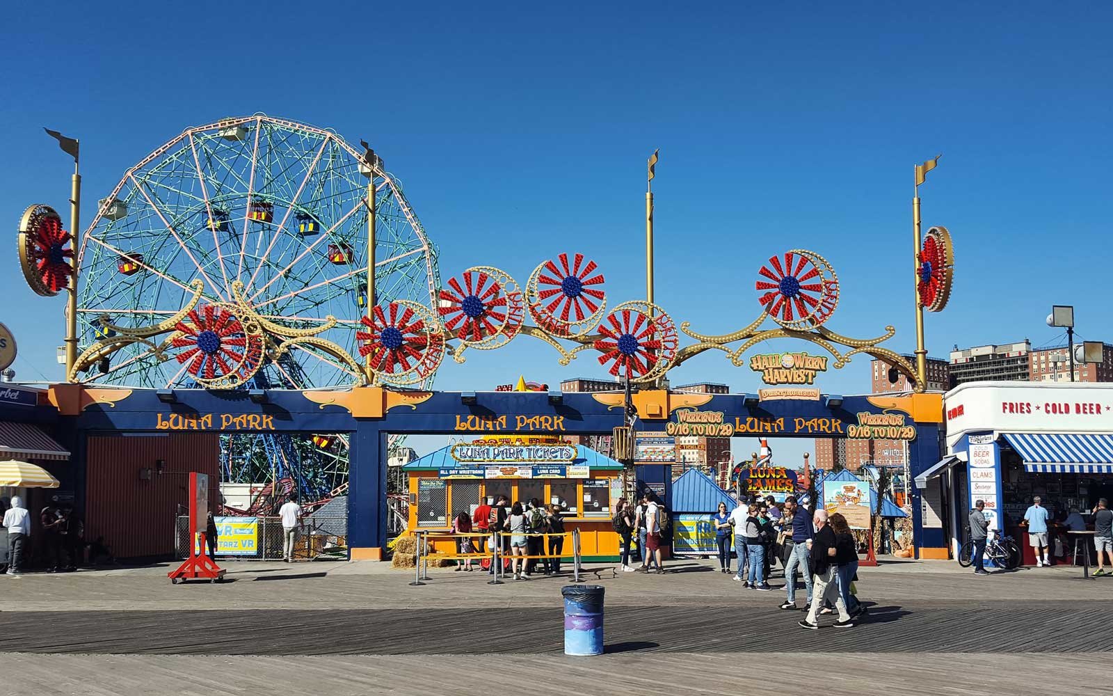 Now open for the season, Coney Island’s Amusement Park Boro Park 24