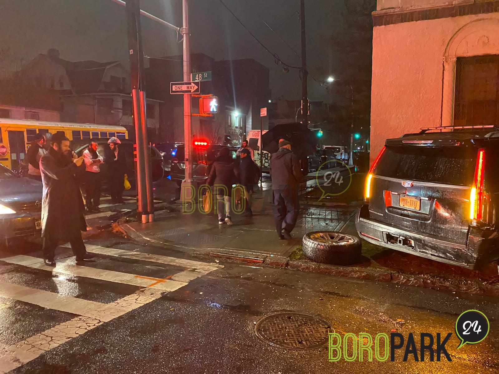 One Injured in 3Car Accident in Boro Park Boro Park 24