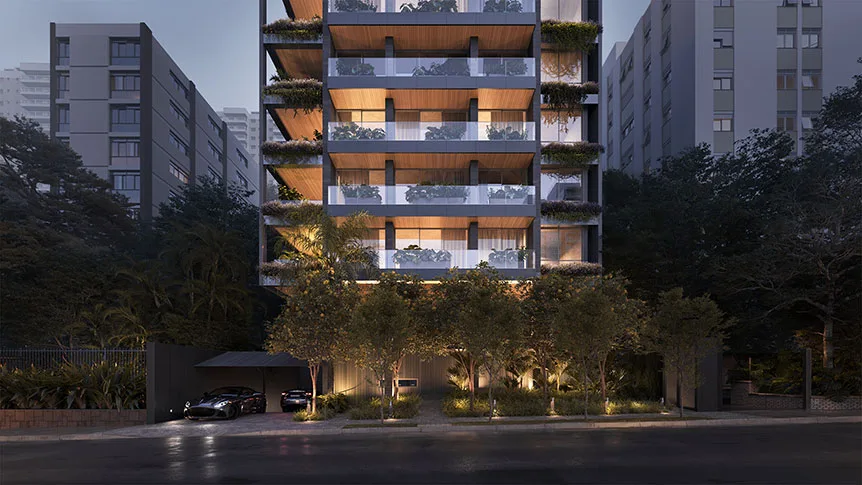 EDIFICIO JARDIM — fachada em Jardim Paulista, São Paulo
