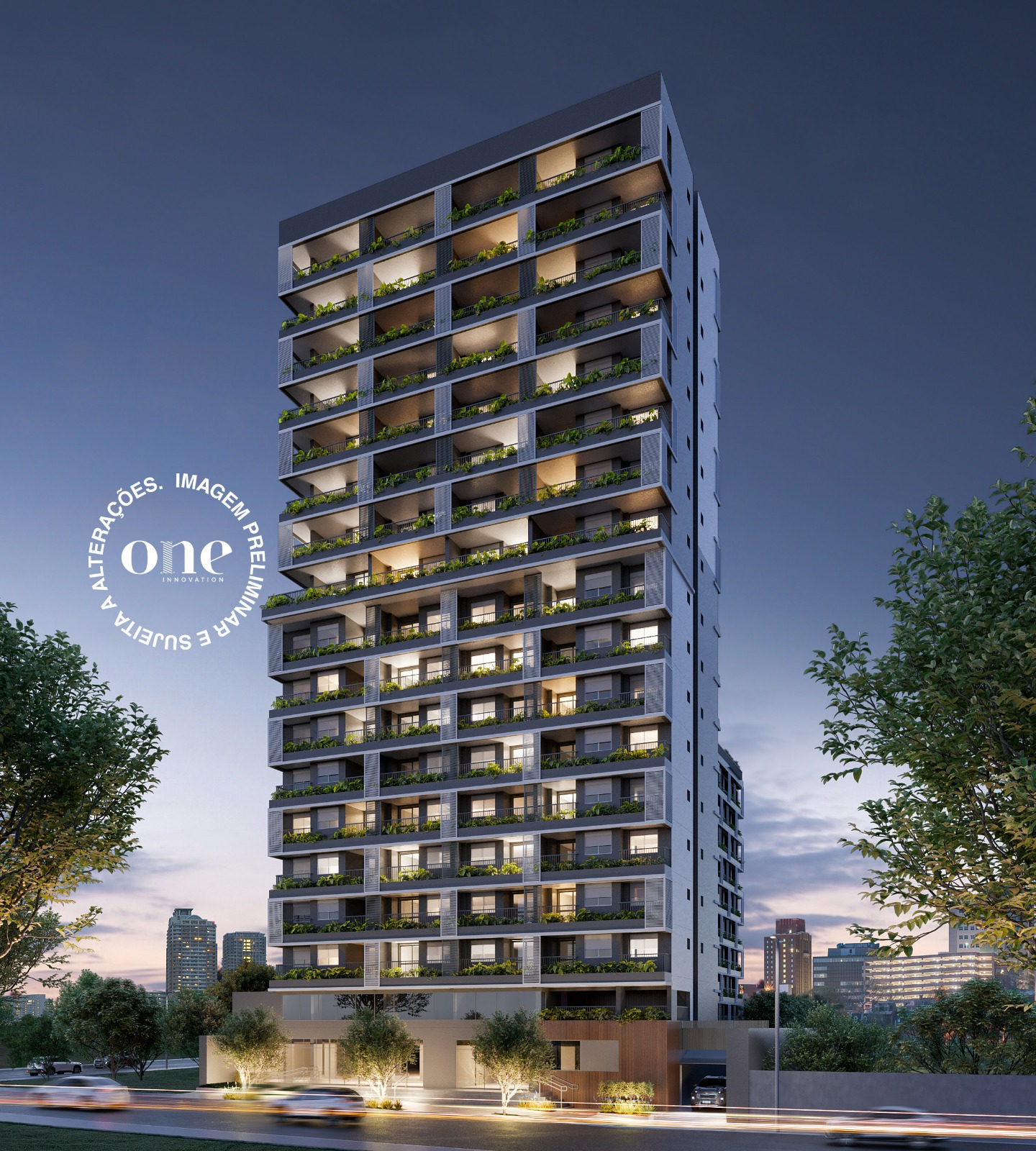 NEX ONE JURUPIS — fachada em Moema, São Paulo