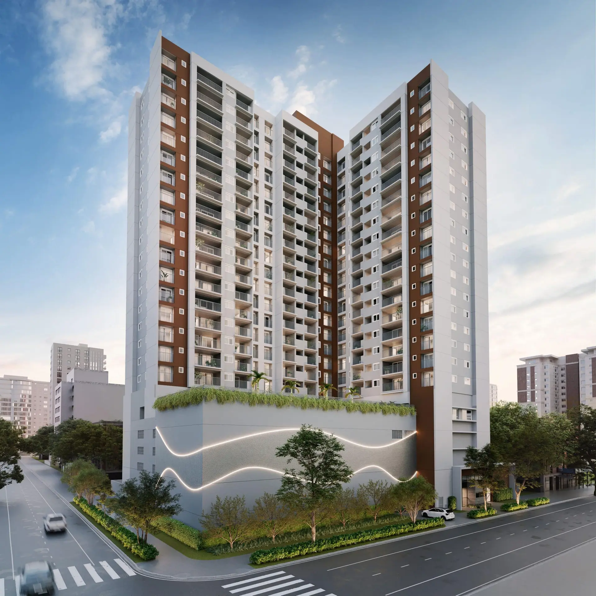 RAÍZES PREMIUM CAMPO BELO — fachada em Campo Belo, São Paulo