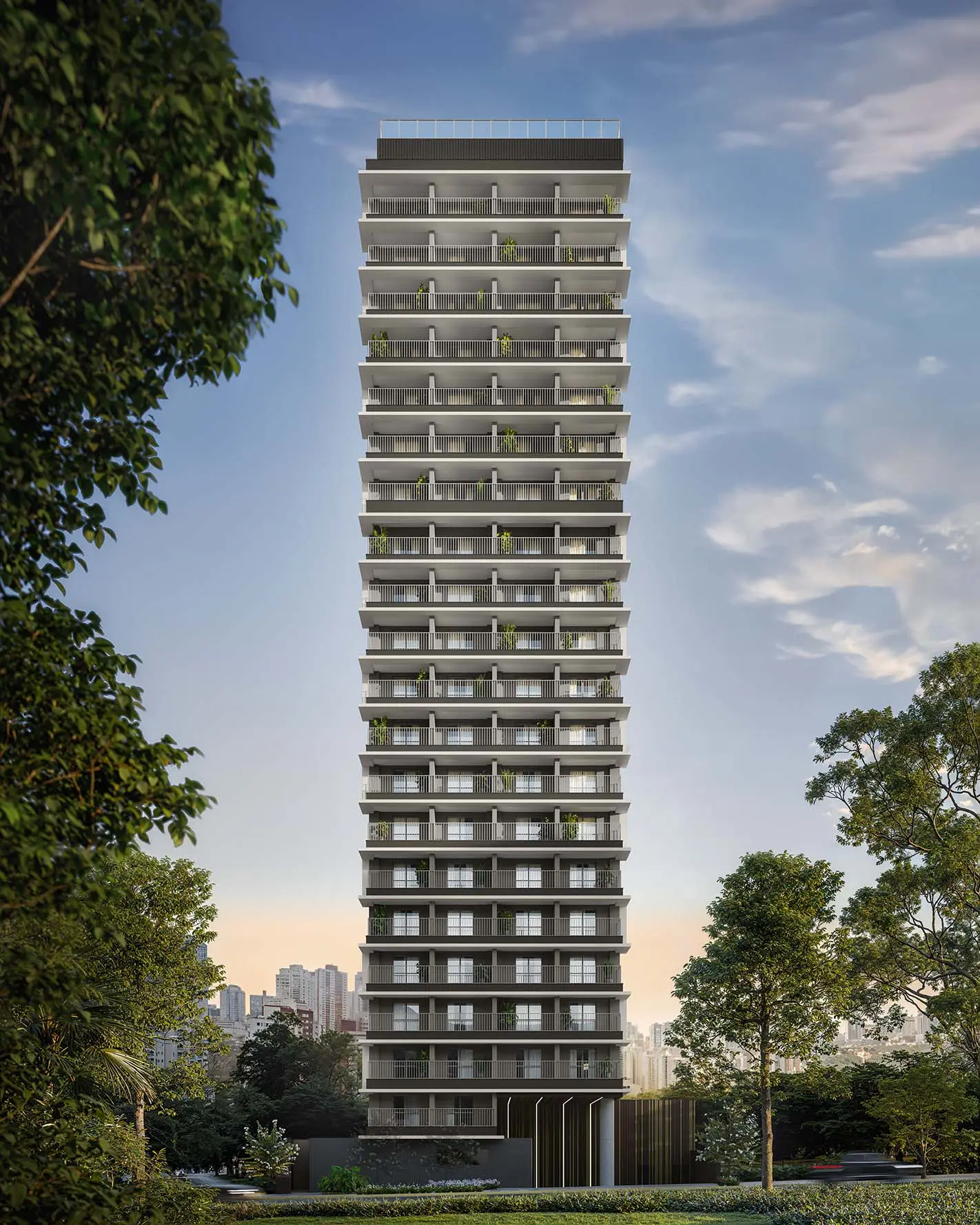 NEX ONE BELA CINTRA — fachada em Consolação, São Paulo