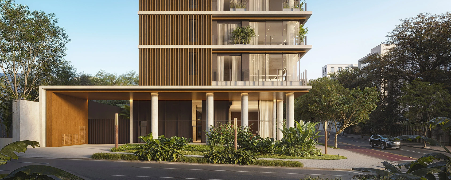 LINDENBERG MOEMA — fachada em Moema, São Paulo