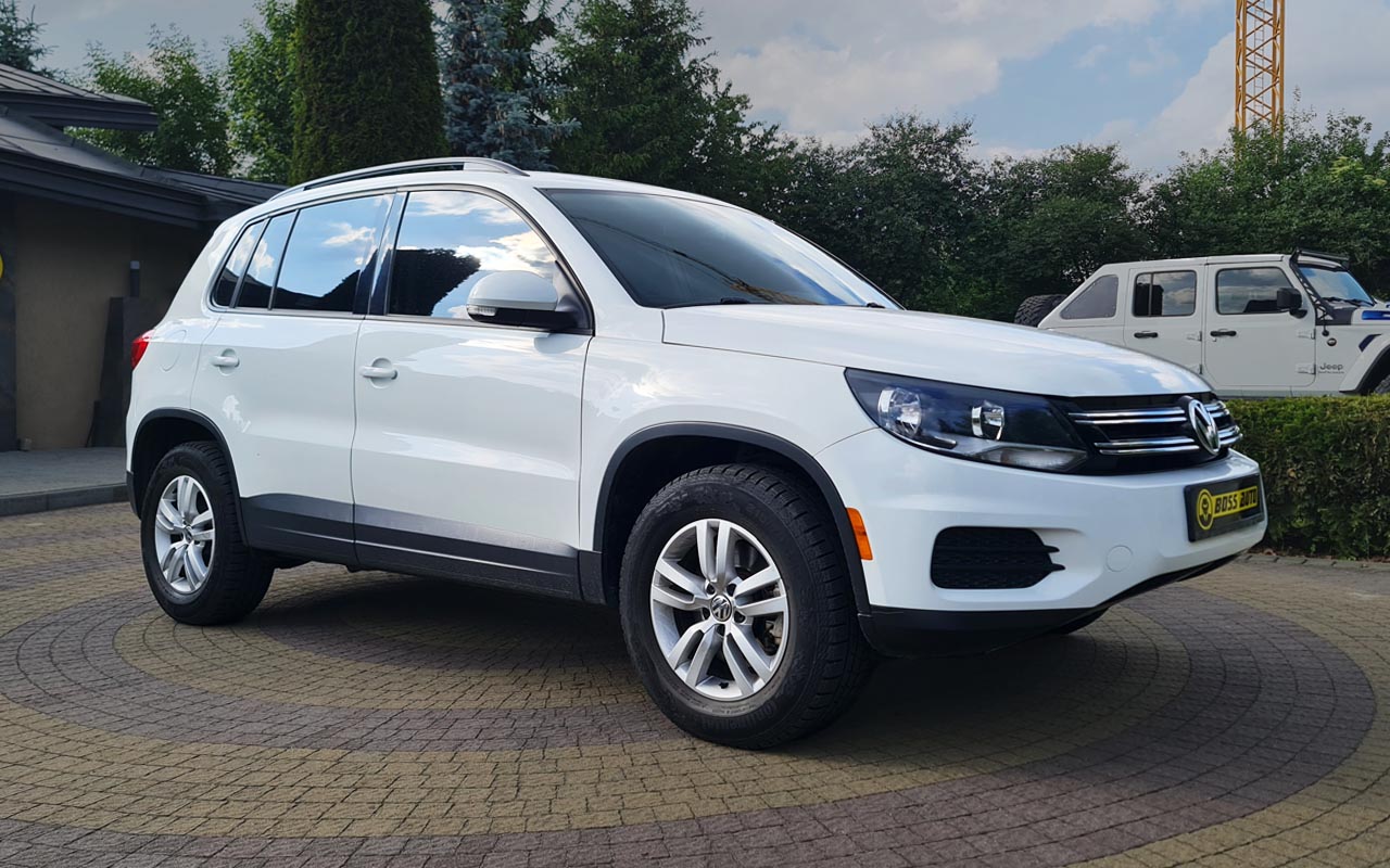 Volkswagen Tiguan 2016 Р±РµР»С‹Р№