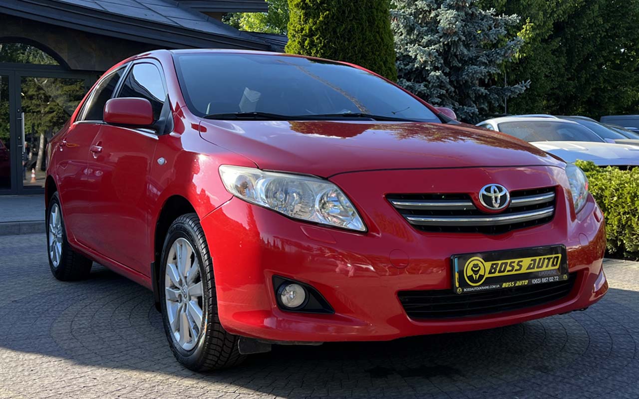 Toyota Corolla 2008, Бензин 1.6 л, Пробег: 90,000 км. | BOSS AUTO