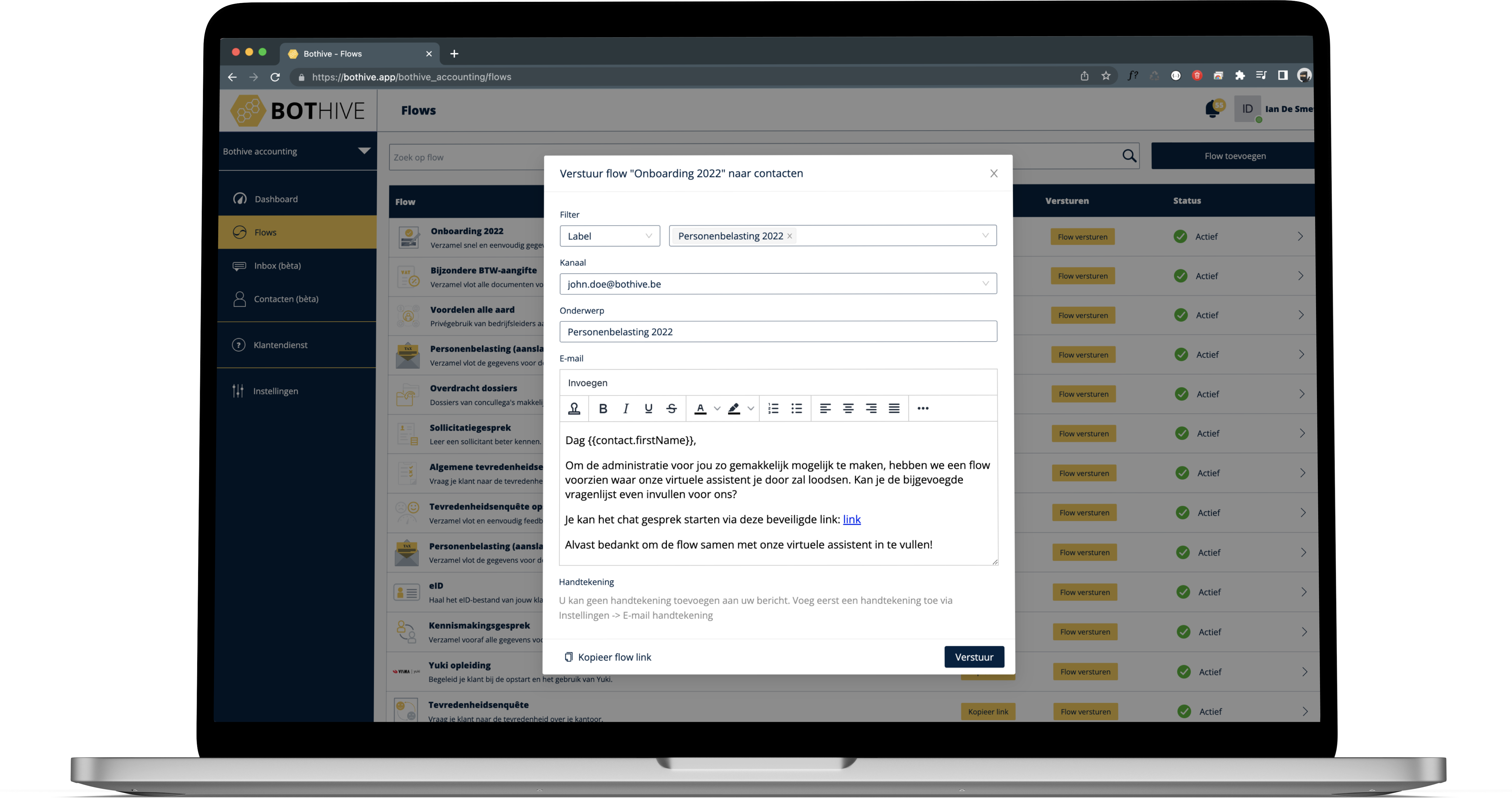 Bothive | DEZE TITEL IS NIET MEER AANPASBAAR DOOR TEXT LOOP COMPONENT