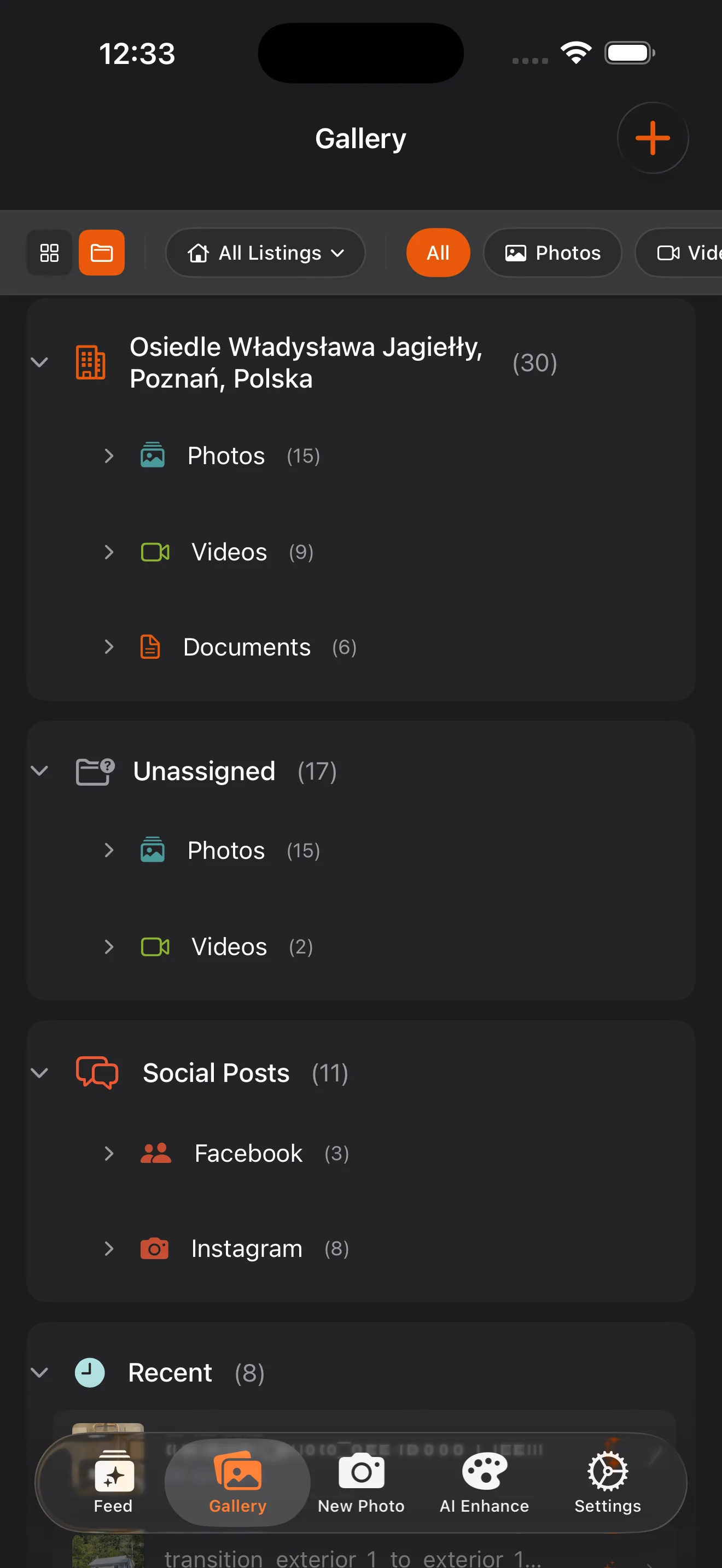 Bounti mobile app asset details