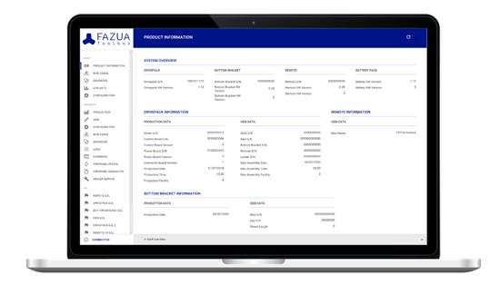 FAZUA evation Service Toolbox