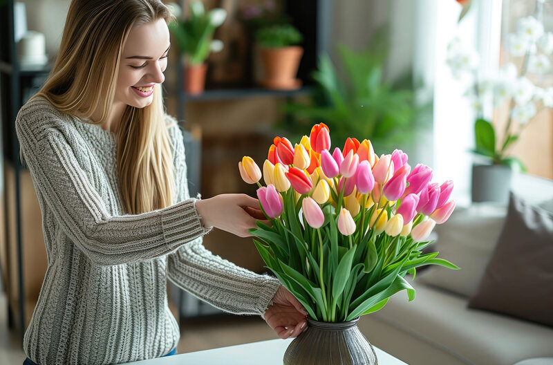 Egyszerű trükkök, amivel a tulipánok sokkal tovább frissek maradnak