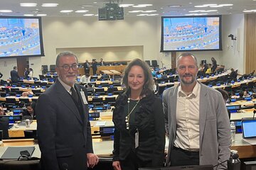 Dr. Jádi Németh Andrea képviselte a New York State Bar Associationt (NYSBA) az ENSZ UNCITRAL Munkacsoportjának 48. ülésén