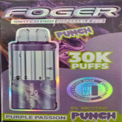 Product FOGER POD               PURPLE PASSION PUNCH