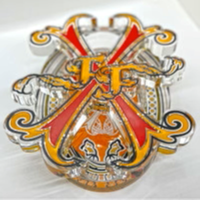 Product FFOX FUENTE STORY ASHTRAY RED ARTURO FUENTE