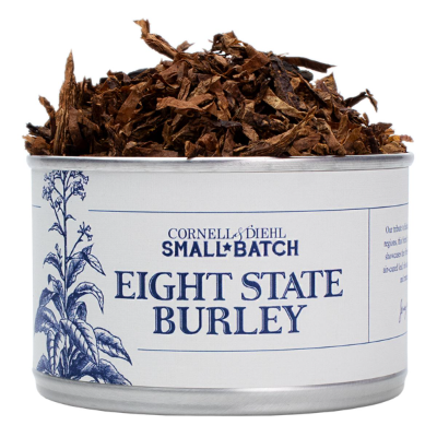 Product EIGHT STATE BURLEY CORNELL & DIEHL 2OZ TIN