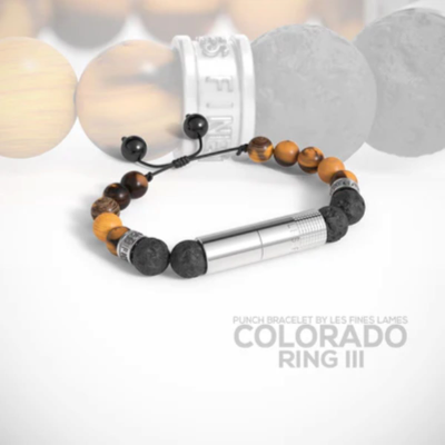 Product PUNCH BRACELET COLORADO RING 3 LES FINE LAMES