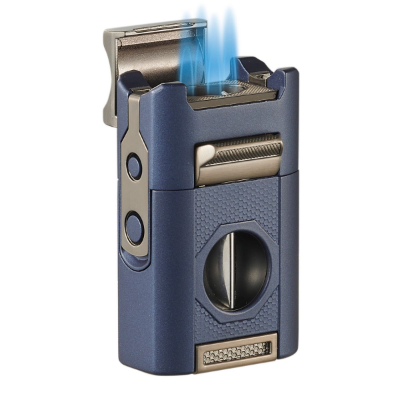 Product JOPLIN BLUE QUAD TORCH LIGHTER VISOL