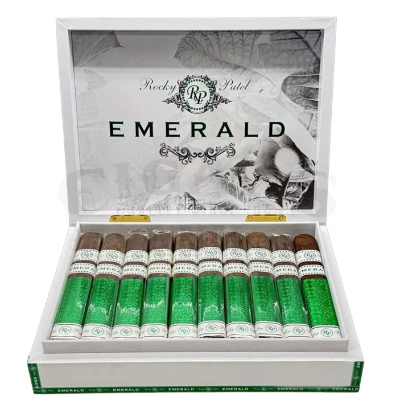 Product EMERALD BOX PRESSED TORO ROCKY PATEL