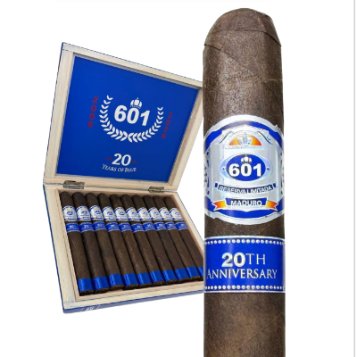Product 601 BLUE MADURO 20TH ANNIVERSARY OVAL ESPINOSA