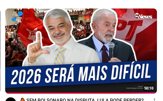 Presidente do PT: eleição de 2026, sem Bolsonaro, será mais difícil