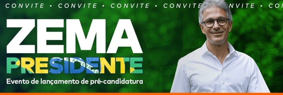 Zema, o primeiro azarão a se lançar ao Planalto; mas não vai longe