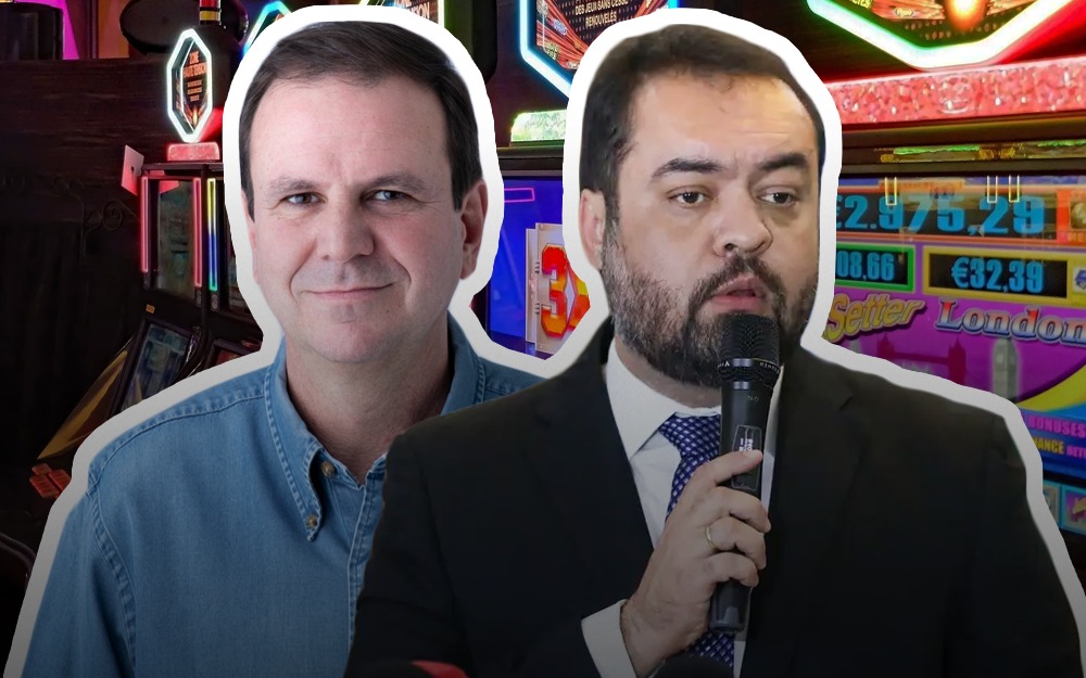 Máquina de jogos vira disputa por “caça-votos” entre Castro e Paes