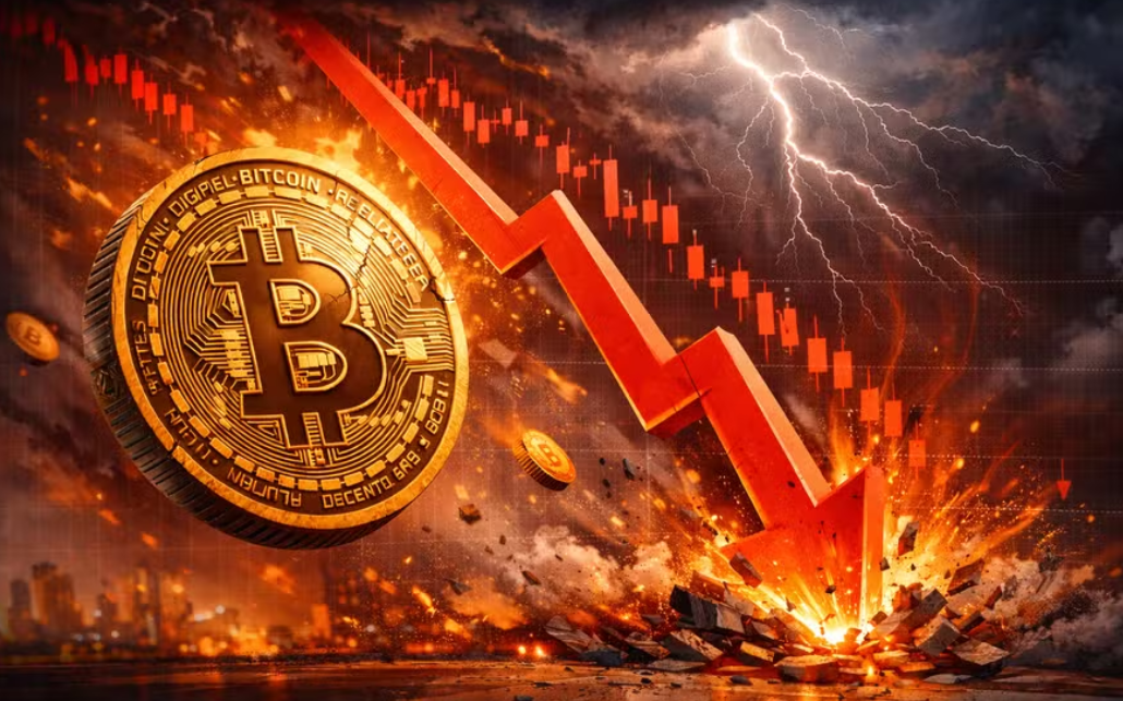 O Tombo do Bitcoin: Terremoto no Mercado Digital e a “Culpa” de Trump