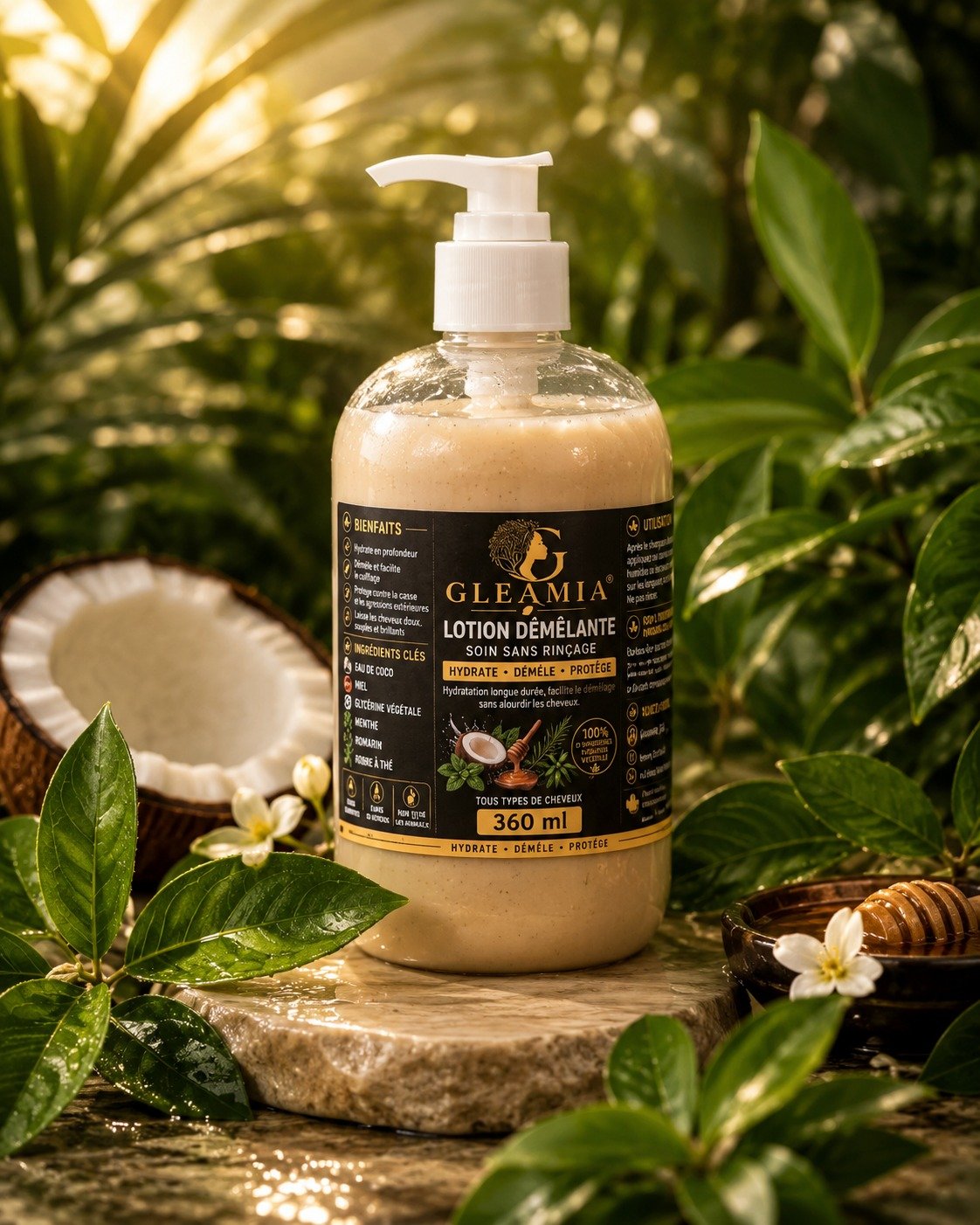 Lotion démêlante