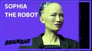 My Greatest Weakness is Curiosity | Sophia the Robot at Brain Bar