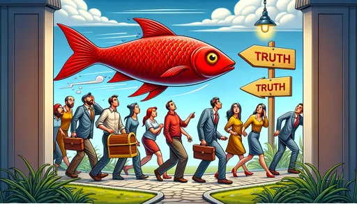 Illustration for A red herring