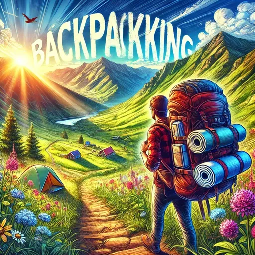 Illustration for Backpacking