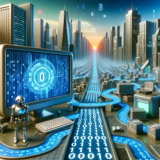 Illustration for Binary Code