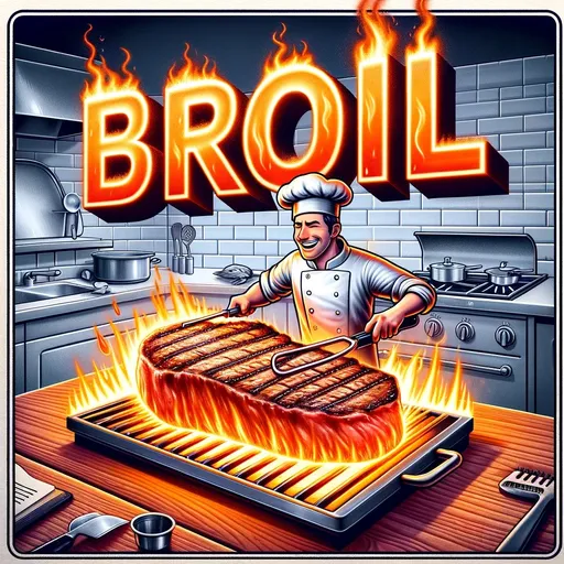 Illustration for Broil